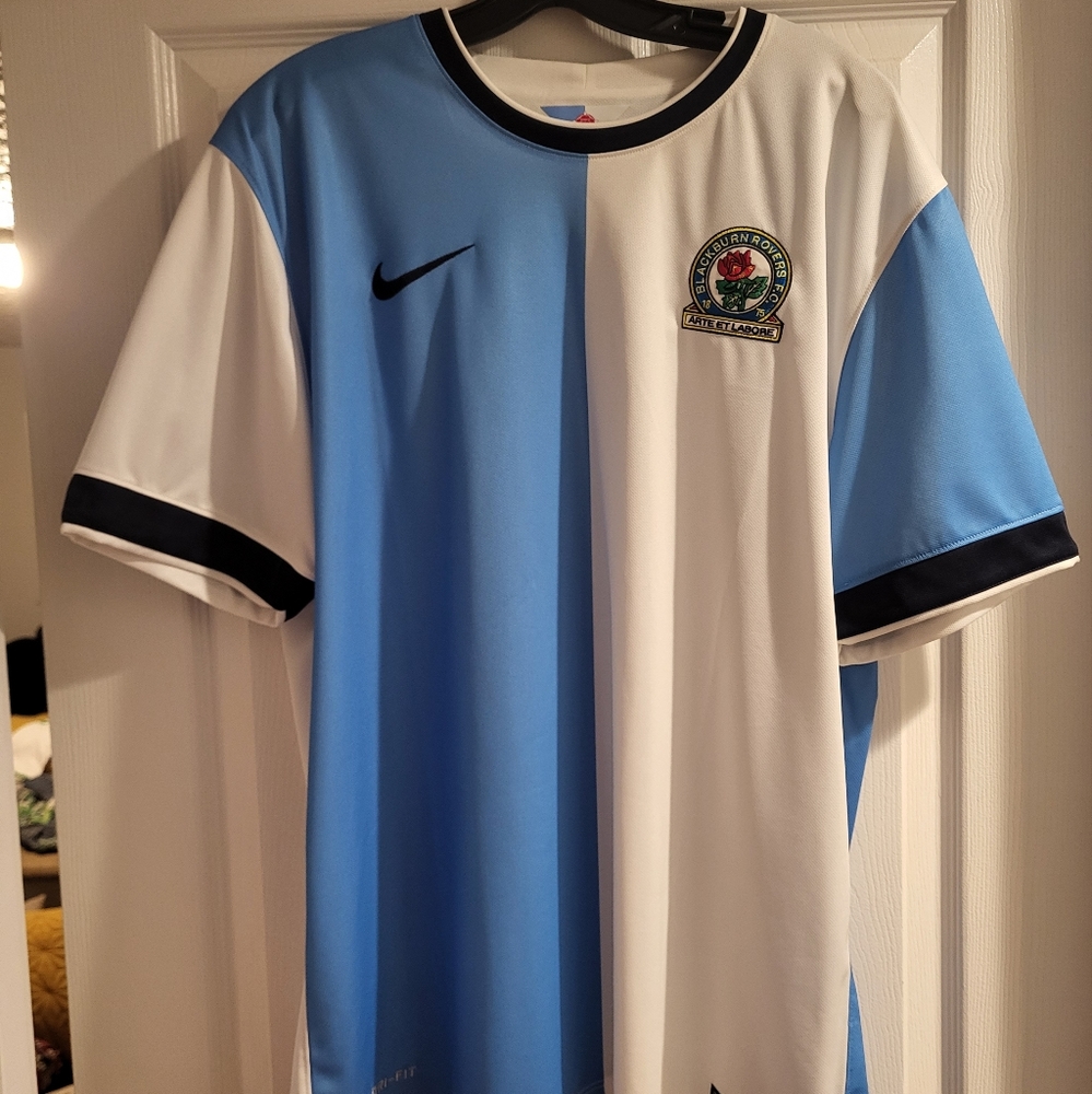 Blackburn Rovers Soccer Jersey
